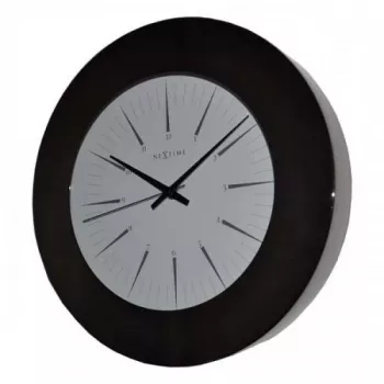 NeXtime orologio 2945 Colt, Ø 45 cm, da parete, nero