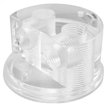 Coperchio / Cap per Singularity Protium Quad Port (RTAC-000-60) — accessorio per backplate del case Protium Quad Port