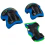 Set protezioni bambino (nero/blu, taglia XS)