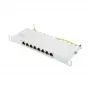 Good Connections Patchpanel 10Cat. 6 8-P. 0,5 HE grigio chiaro