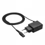 Akyga AK-PD-03 caricabatterie per Kärcher lavavetri (WV 1, WV 2, WV 5, KV 4, KB 5), 5,5 V, 600 mA, 1,5 m