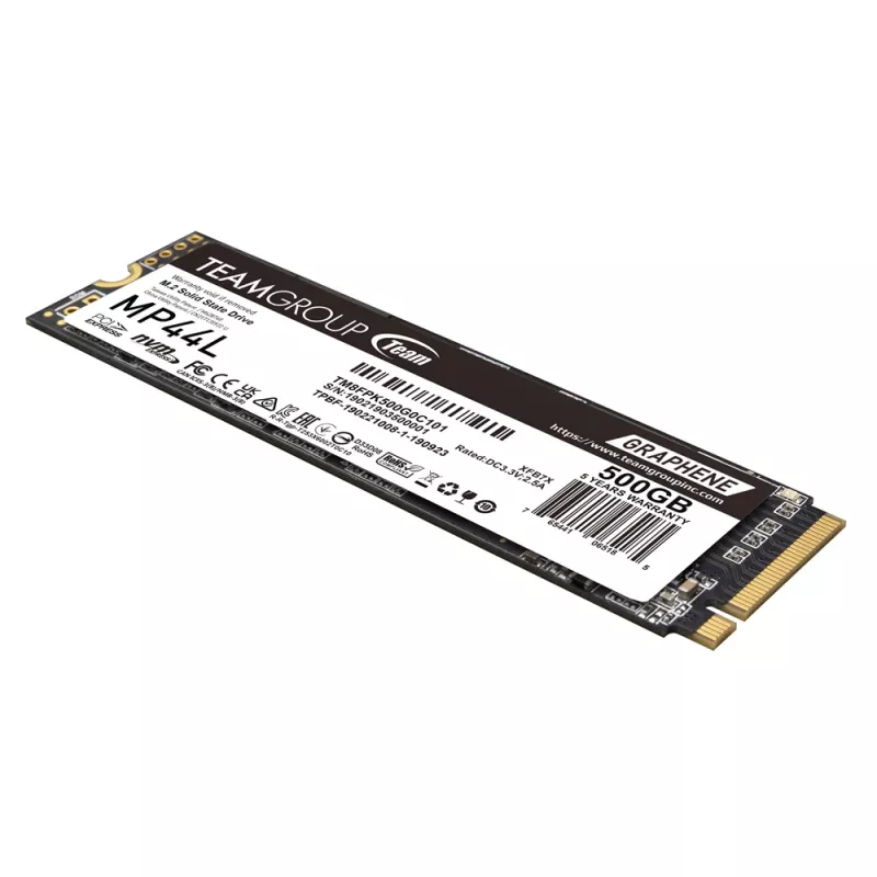 Unità SSD Team Group 500 GB M.2 PCI Express 4.0 NVMe TM8FPK500G0C101
