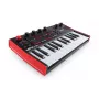 Tastiera MIDI Akai MPK Mini Play Mk3 25 tasti USB nero rosso