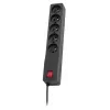 LESTAR ZX 510 G-A K.:CZ 5,0M protezione da sovratensione nero 5 uscite AC 230 V 5 m