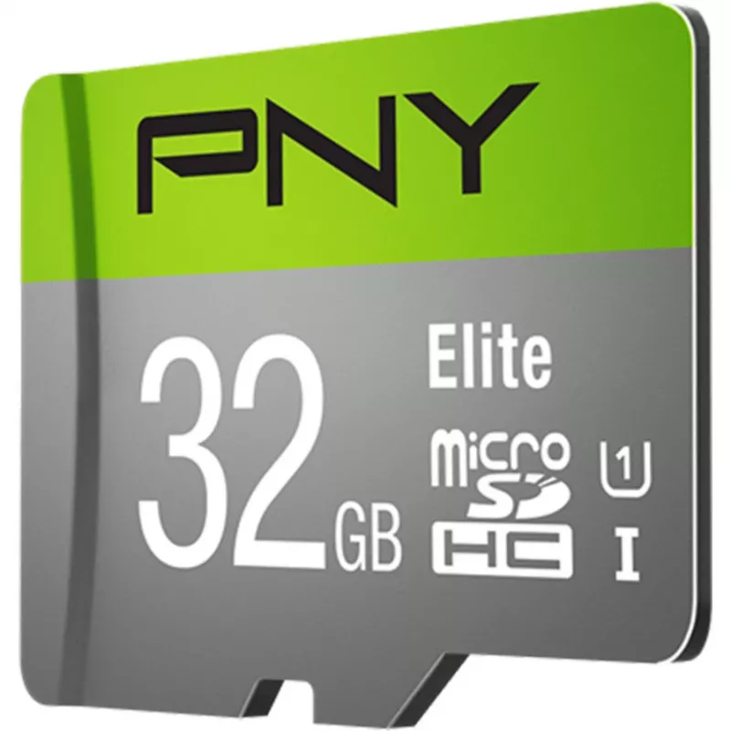 Scheda microSDHC PNY Elite 32 GB Class 10 UHS-I P-SDU32GU185GW-GE