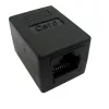 Adattatore modulare RJ-45 VALUE Cat.6 non schermato nero