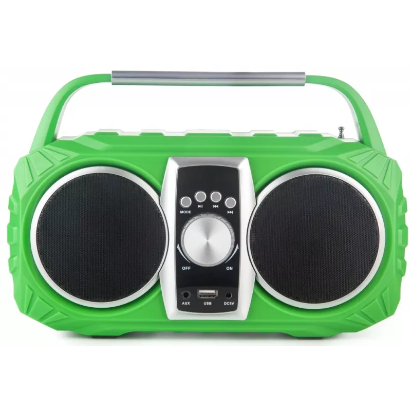 Radiosveglia PRIME3 Prime3 APR71GR Neon — sveglia con radio FM e display LED