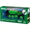 World Grüner Gustav locomotiva a batteria, veicolo giocattolo verde
