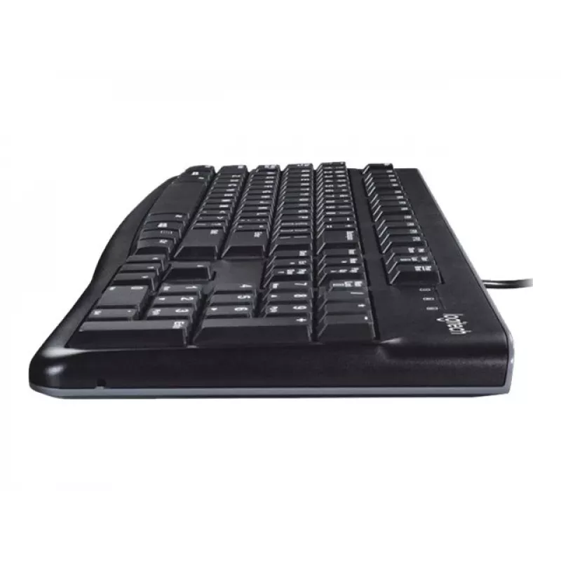 K120 Tastiera con filo, con filo, USB, QWERTZ, nero