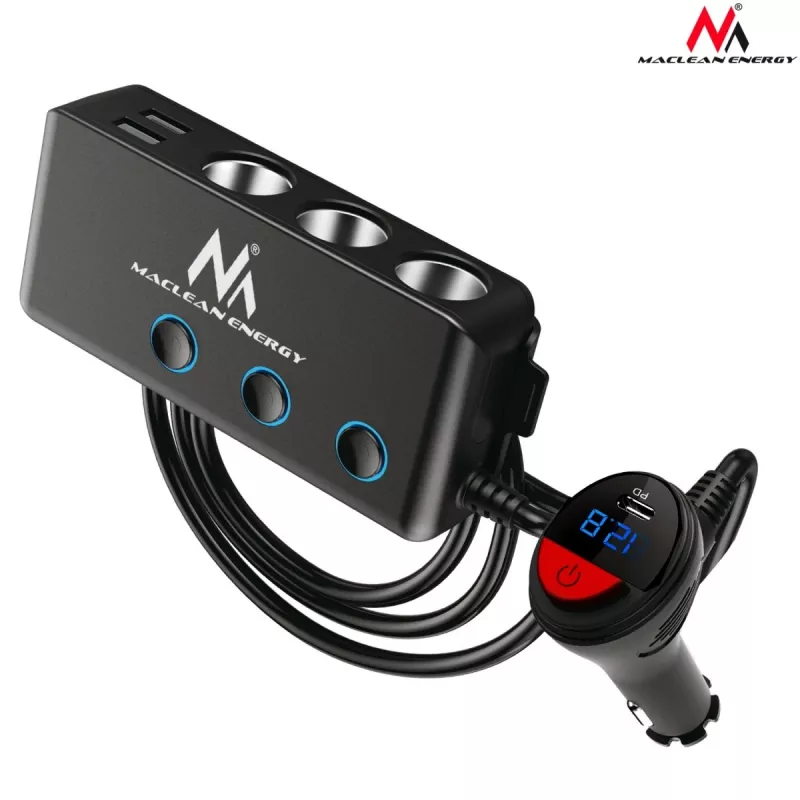 Caricabatterie da auto Maclean MCE218 per dispositivi mobili