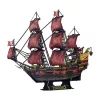 Puzzle 3D cubicfun Queen Anne's Revenge Anniversary Version – modello 306-T4040H, nave da collezione da assemblare