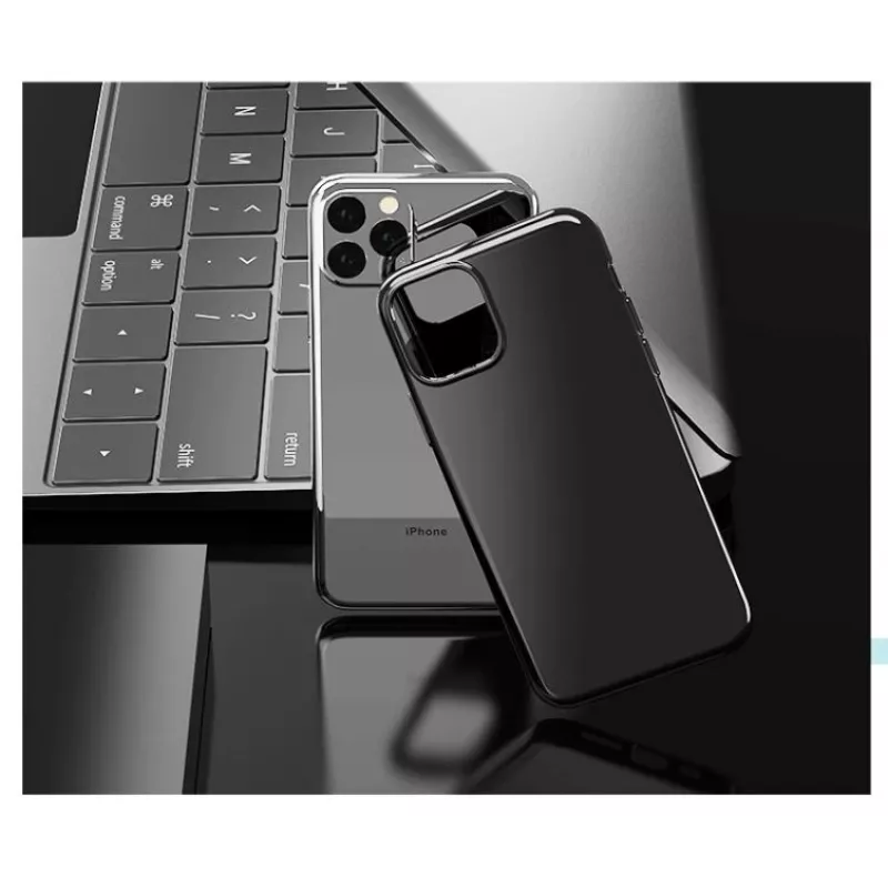 Custodia protettiva in TPU Devia per iPhone 11 Pro Max, nero