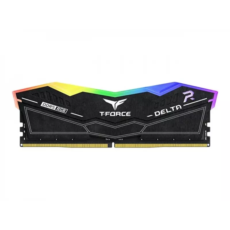 DIMM 32 GB DDR5-6000 (2x 16 GB) Dual-Kit, memoria nera, FF3D532G6000HC38ADC01, Delta RGB, INTEL XMP