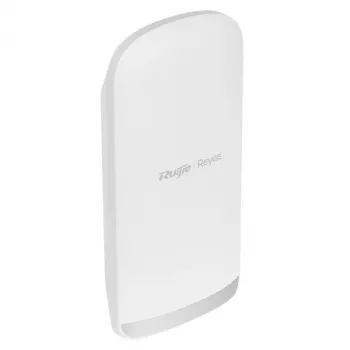 Access point RUIJIE Reyee RG-EST330F-P — antenna direzionale, WiFi 5 5 GHz 876 Mbit/s, 3×porte FE, 1×PoE IN, 2×PoE OUT, uso esterno IP55, 13 dBi, portata 3 km