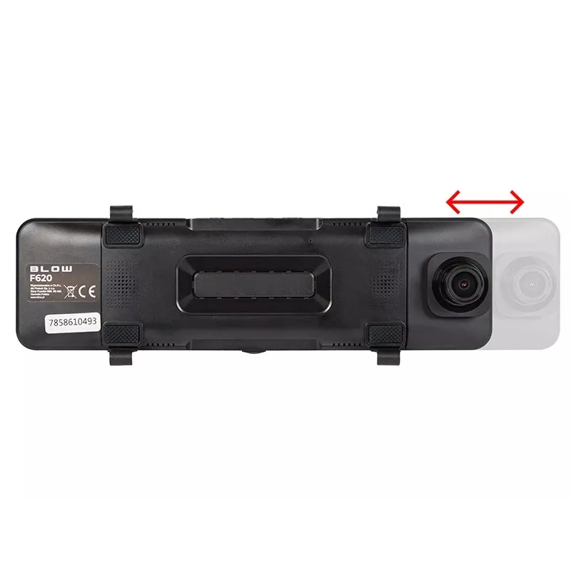 Videoregistratore BLACKBOX DVR F620 Carplay Android + telecamera posteriore