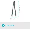 Cesoia da potatura Gardena EnergyCut bypass nero verde acciaio 5 cm