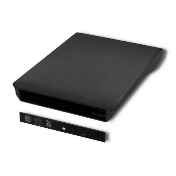 Case per unità ottica CD/DVD SATA, USB 3.0, 9,5 mm