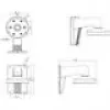 Supporto per telecamera Hikvision DS-1273ZJ-140