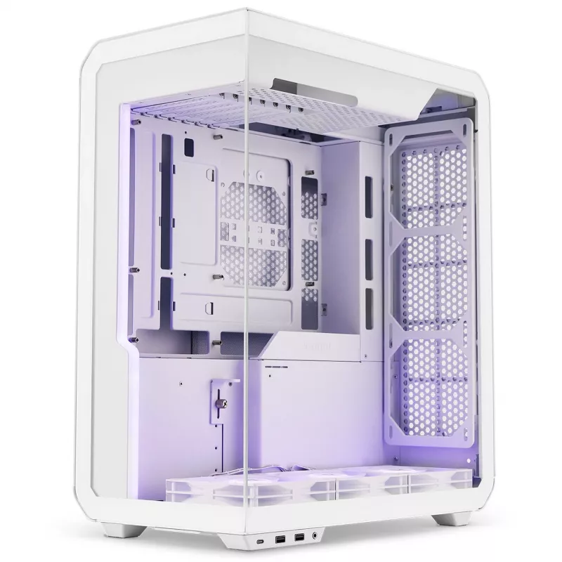 Case per computer, SSUPD Xhuttle Midi-Tower, Midi-Tower, bianco
