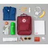 Fjällräven Kånken zaino grafite vinylon chiusura lampo