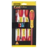 Set cacciaviti a taglio e Pozidriv isolati Stanley FATMAX 0-65-443