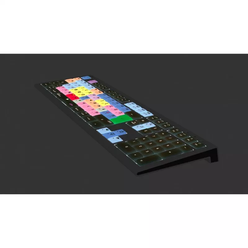 Logickeyboard Avid Media Composer tastiera ASTRA 2 retroilluminata Mac francese (LKB-MCOM4-A2M-FR)