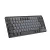 Logitech MX Mechanical Mini for Mac Tastiera wireless, Bluetooth, grigio siderale (920-010837)