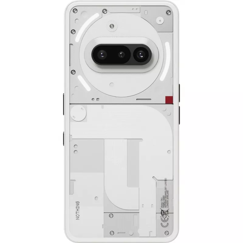 Nothing Phone (3a) 17,2 cm (6,77 pollici) Dual SIM Android 15 5G USB Type-C 12 GB 256 GB 5000 mAh bianco