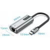 Vention adattatore USB-C Gigabit Ethernet