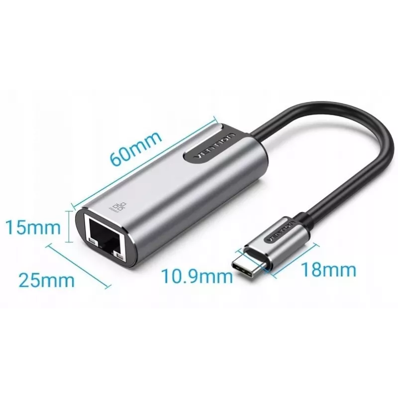 Vention adattatore USB-C Gigabit Ethernet