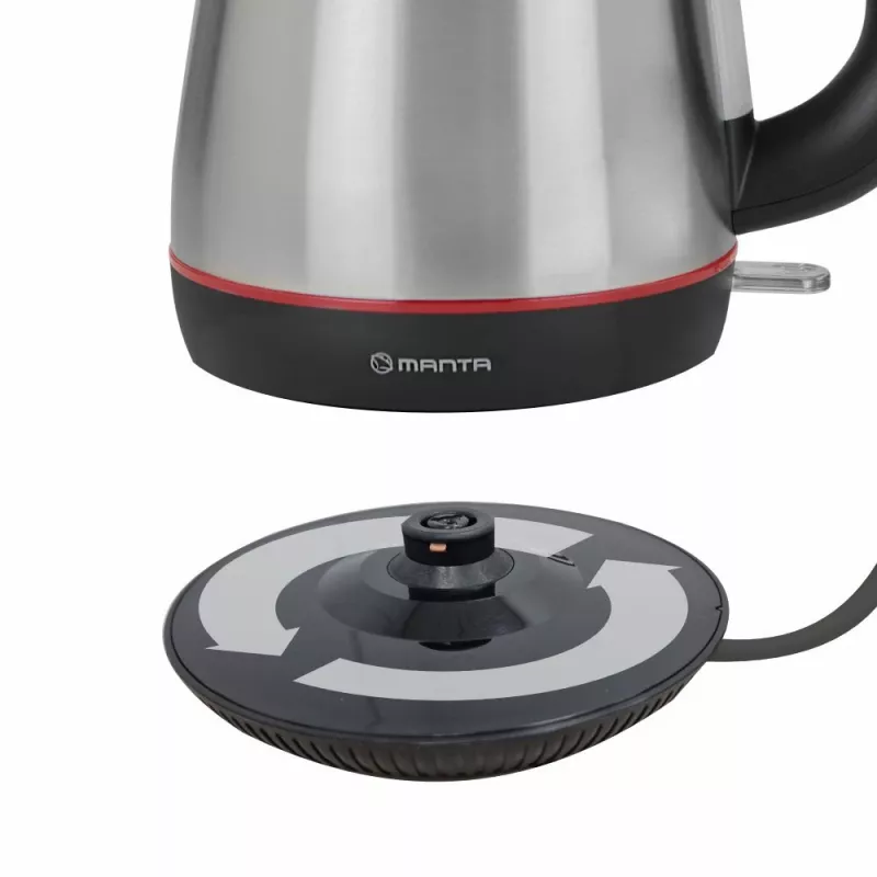 Bollitore MANTA 1,7L 2200W acciaio inox