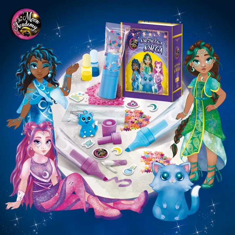 Set evidenziatori Liscianigiochi Moon Academy — Set evidenziatori Moon (304-PL110568)