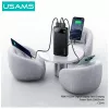 Powerbank usams PB80 PD20W 10000mAh — caricabatterie portatile, nero