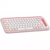 Logitech POP Icon Combo - set tastiera e mouse - wireless - Bluetooth LE - QWERTY - US International - rosé, bianco sporco (920-013142)