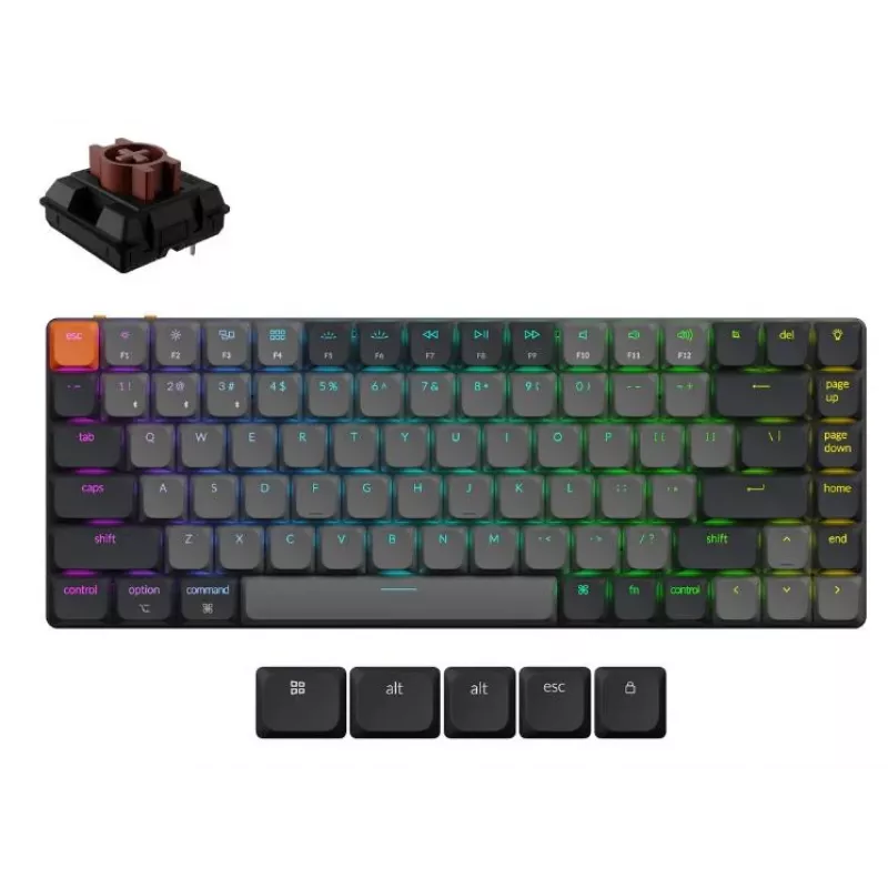 Tastiera wireless K3 RGB/nero K3X-B3 Keychron