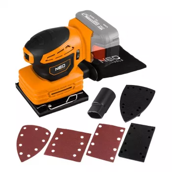 Levigatrice orbitale NEO tools Energy+ 18V 3-in-1