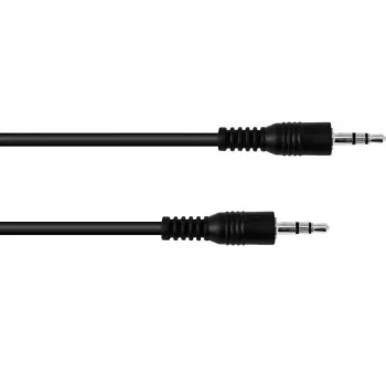 Cavo stereo 3,5 mm Omnitronic 30211600 — 1,5 m, nero, jack TRS su jack