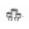 ZWILLING Essence set di pentole in acciaio inox 5 pezzi con coperchi in vetro