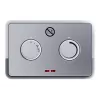 Stufa elettrica Steba KH 4 per interni argento, bianco 1800 W
