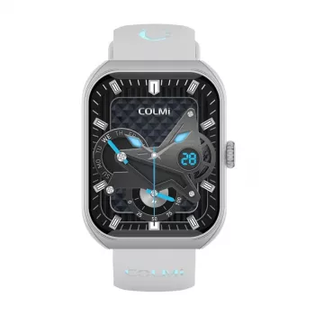 Smartwatch Colmi P86 argento Bluetooth cardiofrequenzimetro, cassa argento