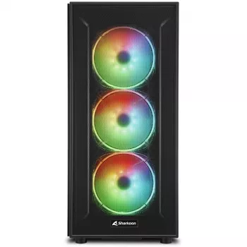 Case PC Sharkoon TG6M RGB tower nero