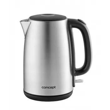 Bollitore elettrico Concept Solution RK3260 — 1,7 l, 2200 W, acciaio inox, senza filo
