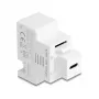 Modulo keystone DELOCK con porta di ricarica USB-C PD 20W, bianco