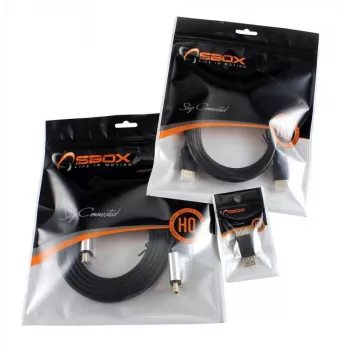 Cavo VGA SBOX VGA-VGA M/M 2 m — cavo video analogico, connettore maschio su connettore maschio, lunghezza 2,0 m
