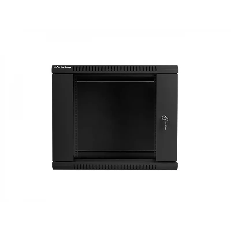 Rack a parete LANBERG 9U (600×450×507 mm) IP20, carico max. 60 kg, nero