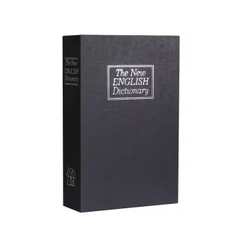 Cassetta portavalori TRACER TRASEJ47654 — BookSafe Pro Design, cassaforte piccola sicura, materiale resistente