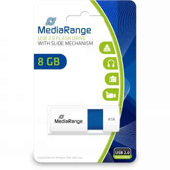 Unità flash USB MediaRange 8 GB USB Type-A 2.0 MR971