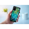 Custodia per cellulare iKins per Samsung Galaxy S20+ — design nero ninfee