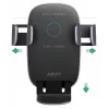 Supporto di ricarica wireless per auto Aukey HD-C52 — supporto auto compatibile Qi con angolo regolabile e ricarica wireless