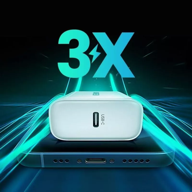 Ugreen alimentatore USB Power Delivery 3.0 Quick Charge 4.0+ 20W 3A (bianco)
